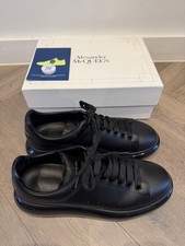 Alexander McQueen Oversized Trainers - All Black - UK 10