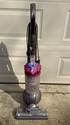 Dyson DC41 Animal Fuchsia Upright Vacuum Cleaner Parts Only Motor Runs Tested