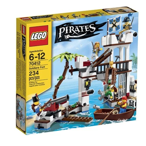 LEGO Pirates: Soldiers Fort (70412) Sealed set NIB MISB Retired