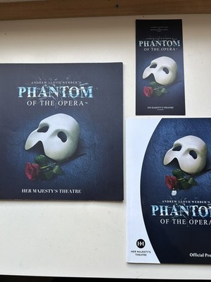DAS PHANTOM DER OPER Theaterprogramm & Broschüre & Flyer KILLIAN DONNELLY