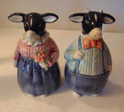 HOLSTEIN COW SUGAR/CREAMER, SALT/PEPPER, NAPKIN MATCHING SET BY OTAGIRI--VINTAGE — photo 5