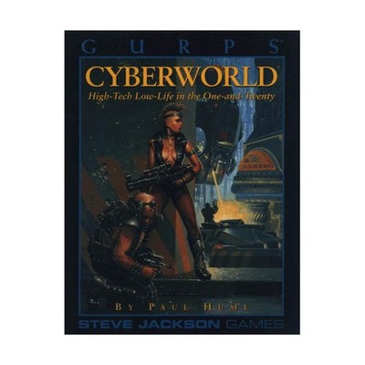 SJG GURPS Settings Cyberworld VG+