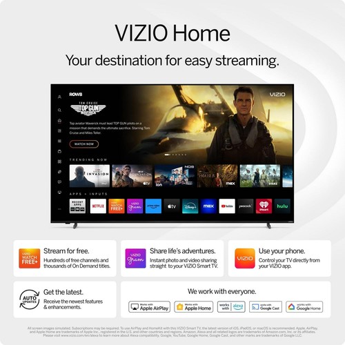 VIZIO 65 Class 4K UHD LED HDR Smart TV (New) V4K65M-0804 - Picture 10 of 24