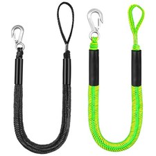 1Pc Bungee Dock Line Mooring Stretch Rope Cords for Boat 4~5FT With Clip Upgrate