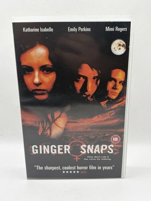 Ginger Snaps VHS Video Tape - Big Box Ex Rental PAL UK Tested See Gallery