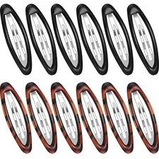 12 Pcs Hair Clip Barrettes for Women Oval Snap Tortoise Metal Snap Clips Thin...
