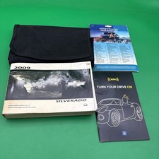 2009 Chevrolet Silverado Owners Manual With Case Included