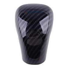 1x Kohlefaser Schaltknauf Abdeckung passt für Toyota Corolla Hatchback 19-20