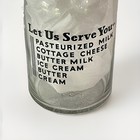 One-Gallon Avon Dairies Rochester NY Milk Bottle Glass w/ Metal Handle- vintage  — photo 2