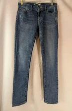  Levi Strauss And Co 711 Skinny Women’s Size 28 Blue Denim Jeans Pants