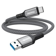 USB-A to USB-C Cable USB 3.2 Gen2 10Gbps 60W Fast Charging Type-C Lead