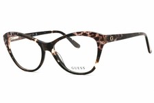 NEW Guess GU2818 050 Dark Brown 56mm Eyeglasses
