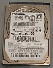 Toshiba 160GB SATA 5400RPM 2.5"Laptop HDD Hard Disk Drive, Tested