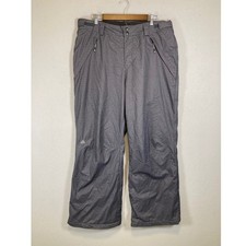Winter Performance Zeroxposur Women XL Grey Insulated Fleece Lined Snow Pants