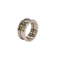 BVLGARI 18k White Gold B.zero1 Ring Size 52 US 6.25
