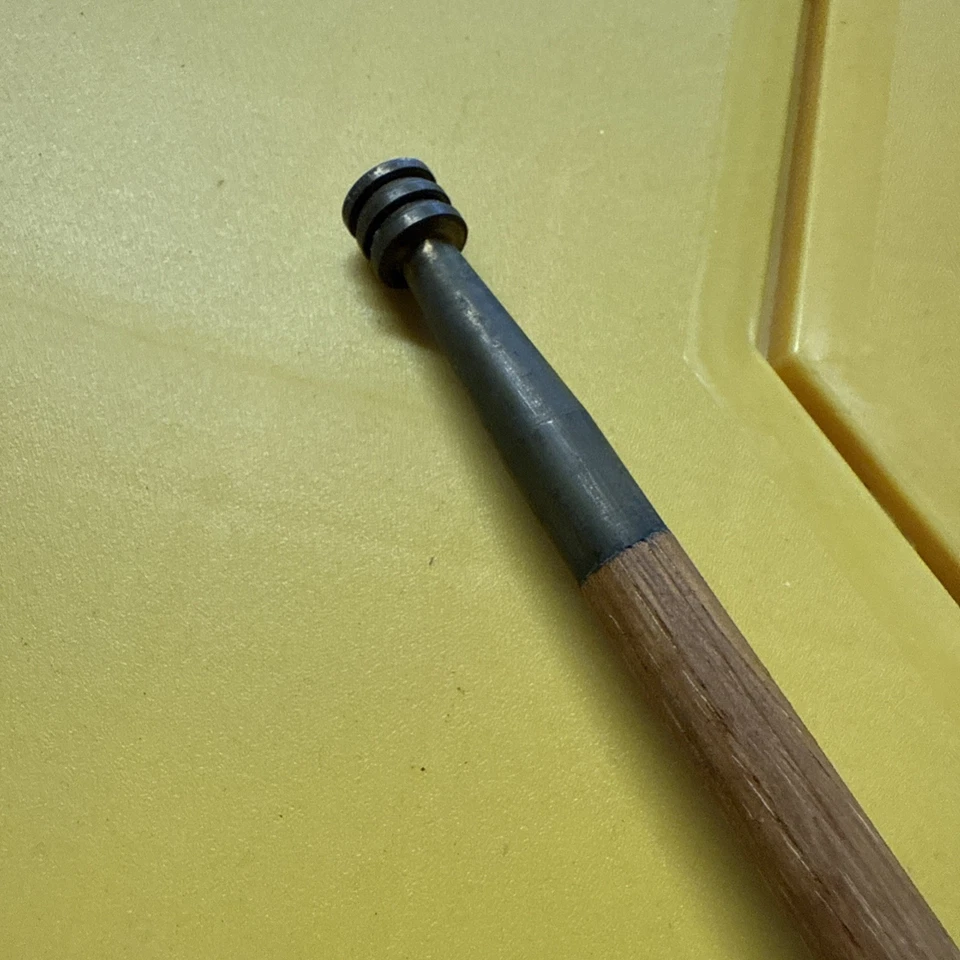 De colección Cargador Bozal Bola Arrancador Bala Arrancador Madera Dura y Latón Caza Foto 4 de 4