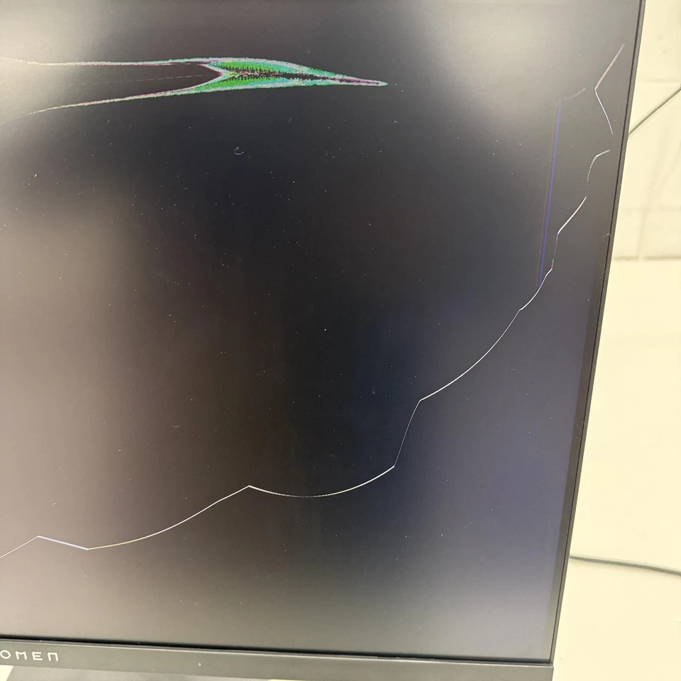 HP OMEN 23.8" FHD 165Hz Gaming Monitor, FHD Display (1920 x 1080) (Damaged LCD) - Image 3 of 4