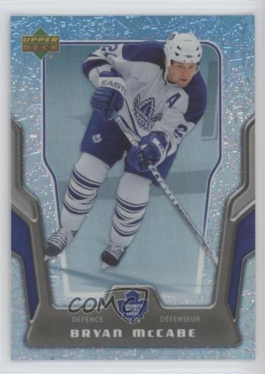 2007-08 Upper Deck McDonald's Bryan McCabe #6 8tn