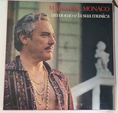 LOT 3x MARIO DEL MONACO - Mann und seine Musik Die schönsten Lieder LP 33 Runden