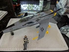 CONQUEST X-30 GI JOE VINTAGE w/ ACTION FIGURE Complete 1986 Read Description