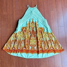 Free People Shea Printed Trapeze Dress