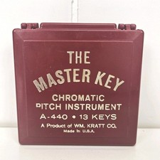 Vintage "The Master Key" Chromatic Pitch Instrument 13 Keys
