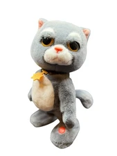 Gebra Rock Star Dancing & Singing Cat Animated Plush Sings Baby Shark Tested