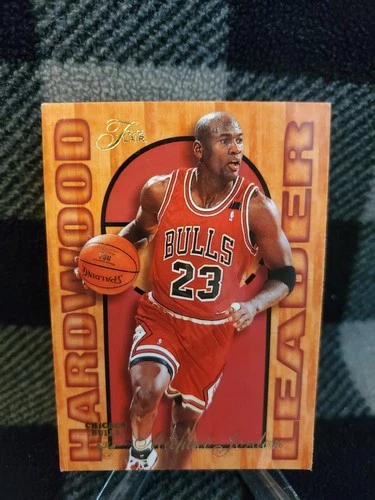 New Listing‘95-96 Fleer Flair Michael Jordan Hardwood Leader Insert Card 4 of 27