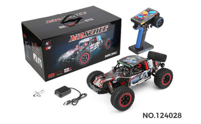 WLtoys 124028 Brushless RC Car, 1:12 Scale 60KM/H, 4WD, Built-In LED s
