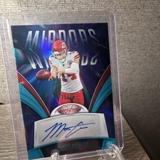 Panini 2025 Certified Mirror Signatures Auto Teal Matt Araiza #MS-TAR /75 Chiefs