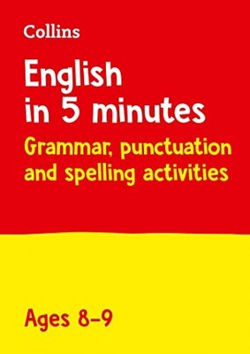 English in 5 Minutes a Day Age 8-9: Ideal for use at home - Collins KS2