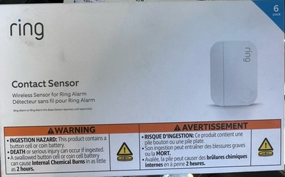 RING Alarm Window and Door Contact Sensor 6-Pack (2nd Gen)