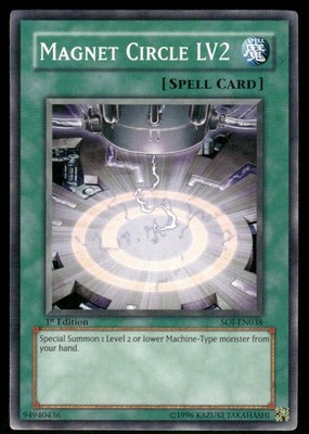 Magnet Circle LV2 #SOI-EN038 Yu-Gi-Oh TCG trading card