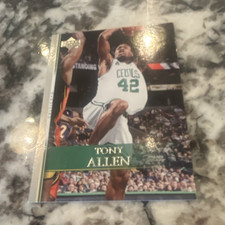 Upper Deck Tony Allen #85 Boston Celtics NBA Basketball Card 2007-08 Season