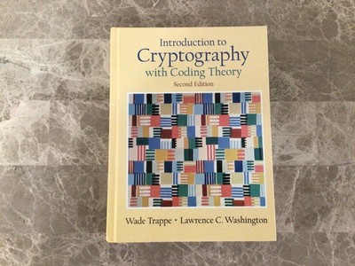 Introduction to Cryptography with Coding Theory 2nd Edition Hardcover NEW