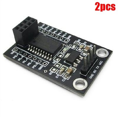 2Pcs Development Board With NRF24L01+5V-3.3V STC15L204 Mcu Wireless Ic New af