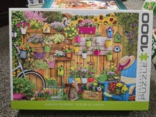 EuroGraphics Garden Flowers 1000 Piece Jigsaw Puzzle