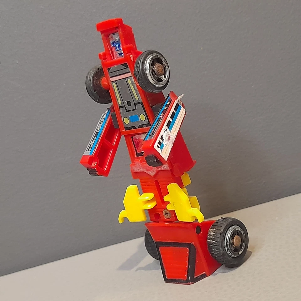 Vintage Bootleg Transformers KO GoBots Robo Machine REMCO Robot Toy 1985 - Image 4 of 4