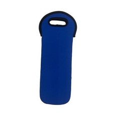 Neoprene Wine Bottle Bag for Beer Water Bottles - Blue - Carry Wine Bottle