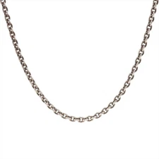 Chrome Hearts NE chain 18 inches Necklace 925 21.5g With invoice