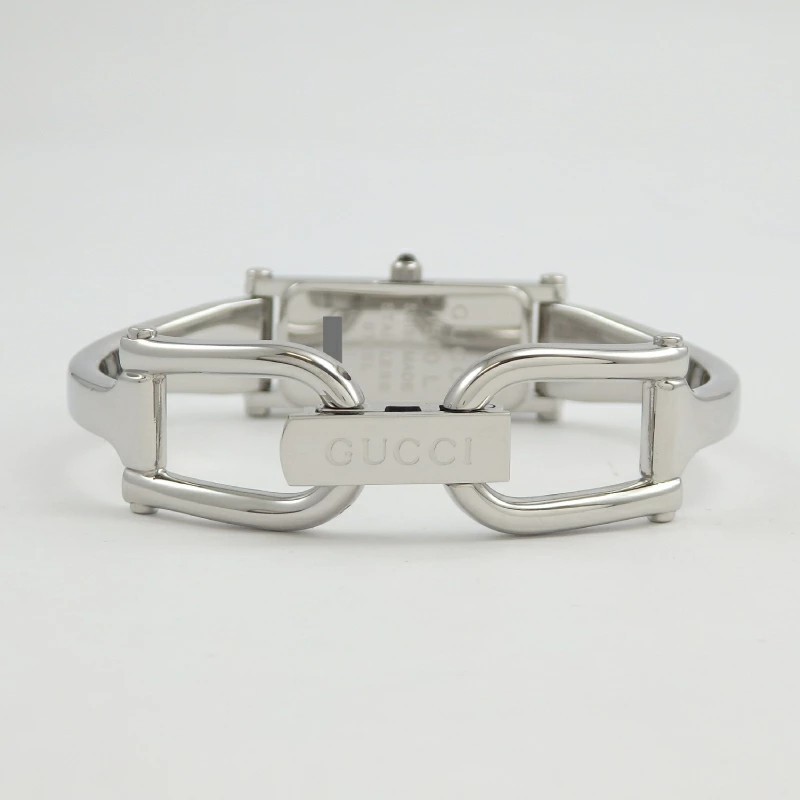 Gucci 1500L Pink Shell Rectangular Wristwatch Lad… - image 8