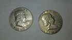 1962& 1963 Franklin Half Dollar