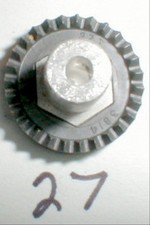 27 Tooth Cox Crown COXALOY Gear Set Screw Type 48 Pitch 1/8" Axle Vintage NOS
