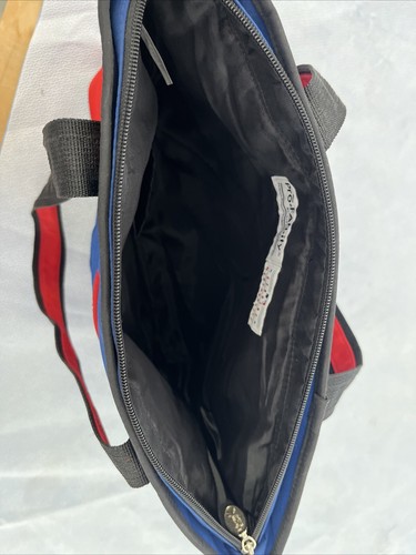 MLB Chicago Cubs Carry All Tote Purse. Red And Blue With Chicago Cubs Logo - Picture 24 of 24