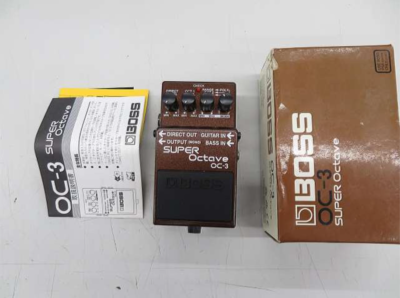 Boss OC-3 Super Octave Guitar Bass Effects Pedal Used From