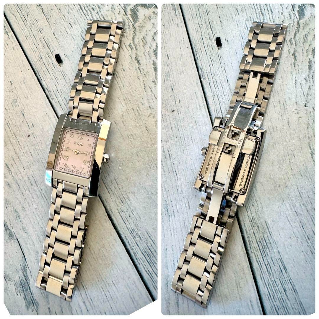 FENDI Watch 7000L Pink Shell Used From Japan Check description | eBay