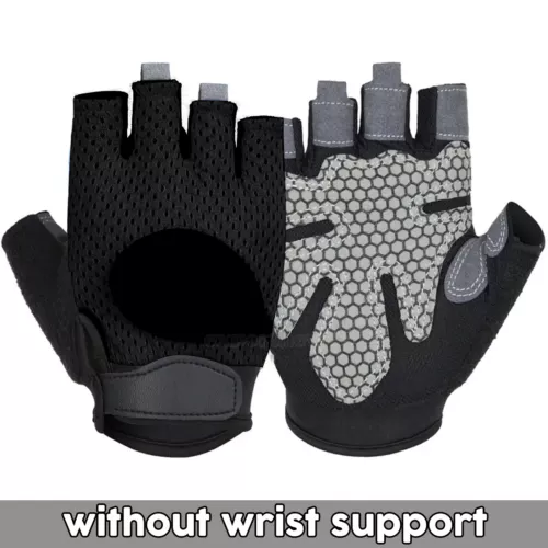 Fitness Gloves Weight Lifting Gym Workout Training Wrist Wrap Strap Men & Women - Picture 17 of 20