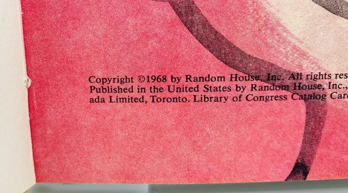 The Eye Book, Theo. LeSieg (Dr. Seuss) 1968 1st. Edit./Book Club - Picture 5 of 6