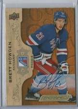 BRETT HOWDEN 2018-19 Upper Deck Engrained ROOKIE Auto