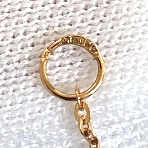 Gold Saphire Armband 18K massiv Gold 0,42ct natürliche Saphire UK gepunzt - Bild 10 von 11